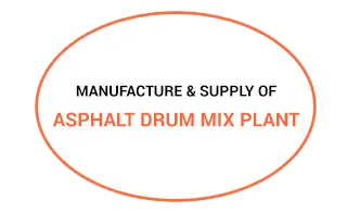 Best Asphalt drum mix plant in India